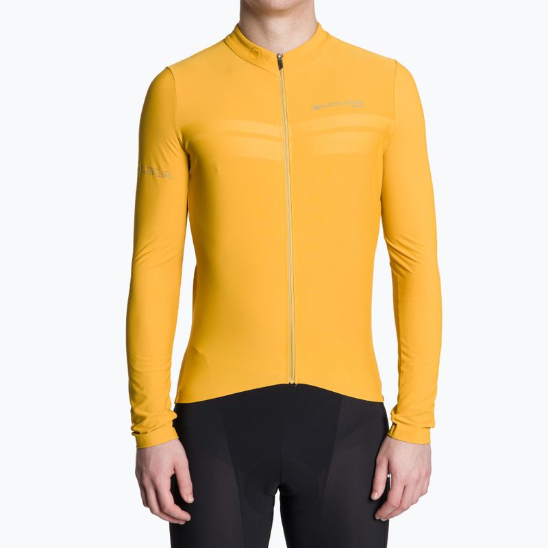 Longsleeve rowerowy męski Endura Pro SL II L/S mustard 2