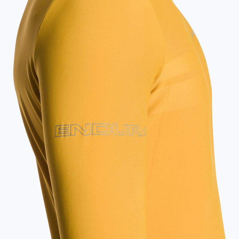 Longsleeve rowerowy męski Endura Pro SL II L/S mustard 7