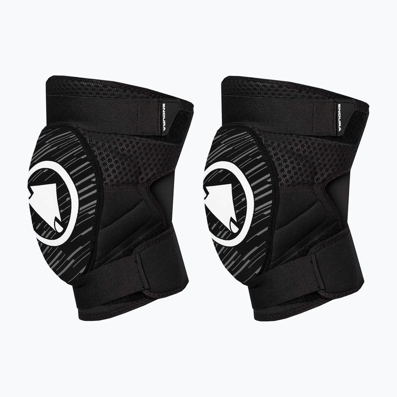 Ochraniacze rowerowe na kolana Endura Singletrack II Knee Protector white