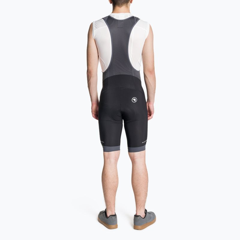 Spodenki rowerowe męskie Endura Xtract Lite Bibshort grey 2