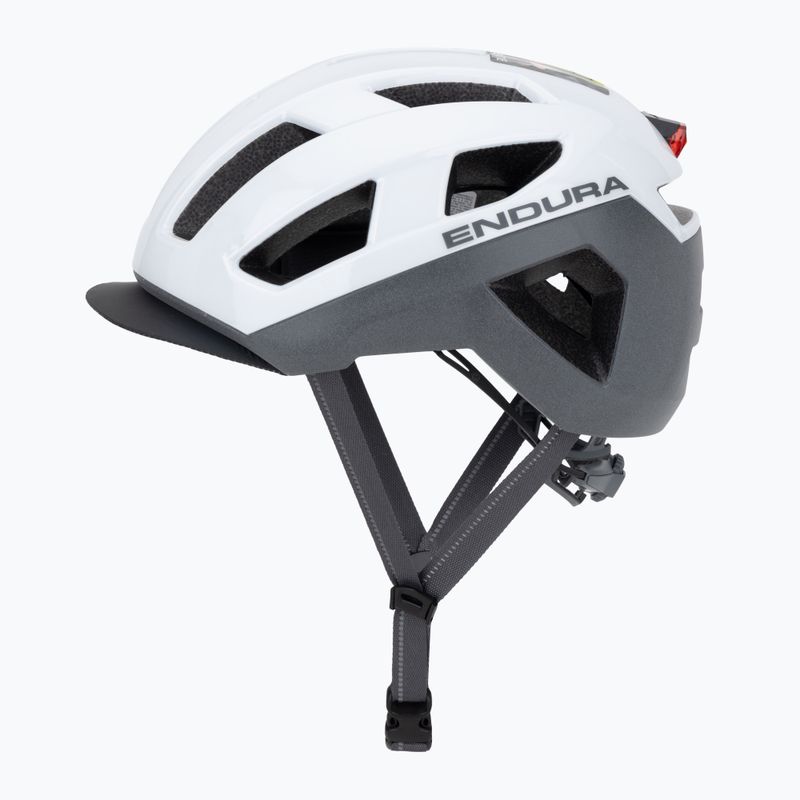 Kask rowerowy Endura Urban Luminite white 3