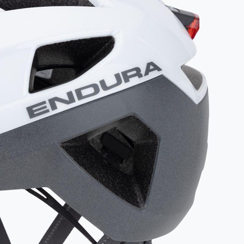 Kask rowerowy Endura Urban Luminite white 7