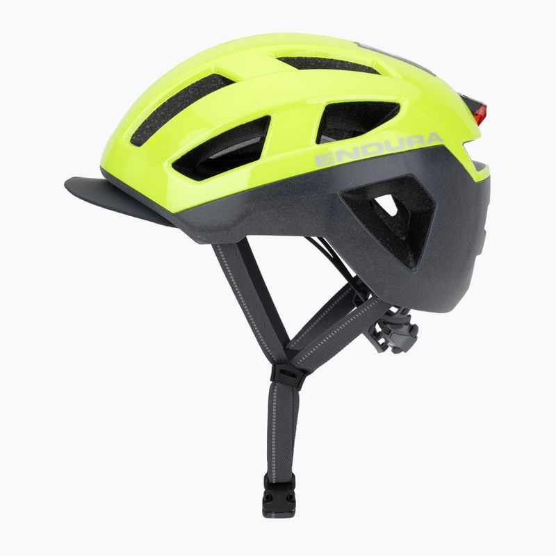 Kask rowerowy Endura Urban Luminite hi-viz yellow 3