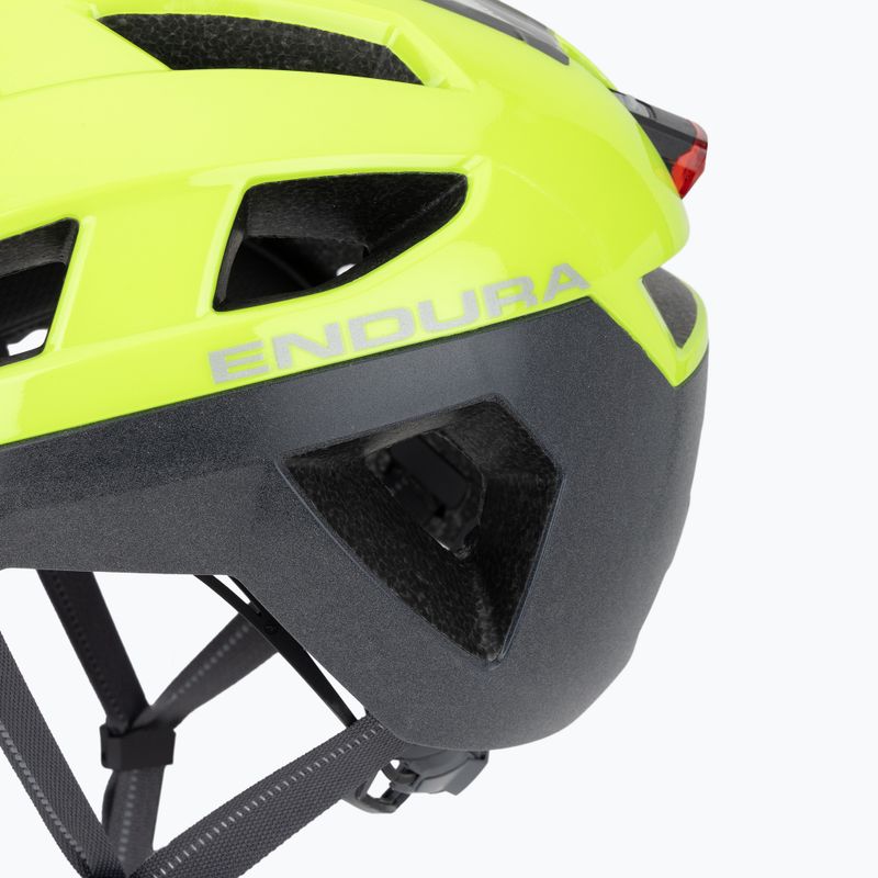 Kask rowerowy Endura Urban Luminite hi-viz yellow 7