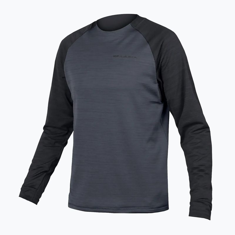 Longsleeve rowerowy męski Endura Singletrack Fleece black 6