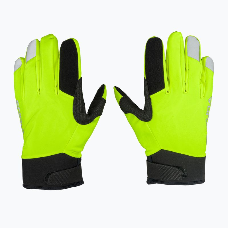 Rękawiczki rowerowe męskie Endura Strike bright yellow 2