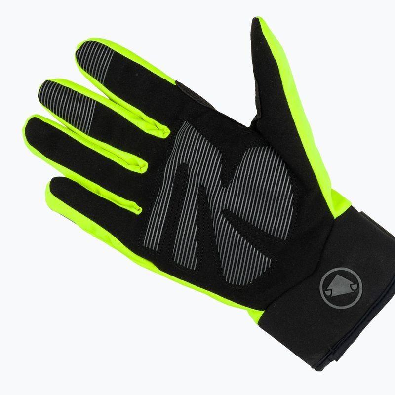 Rękawiczki rowerowe męskie Endura Strike bright yellow 7