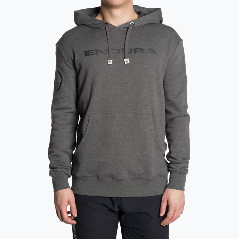 Bluza męska Endura One Clan Hoodie grey