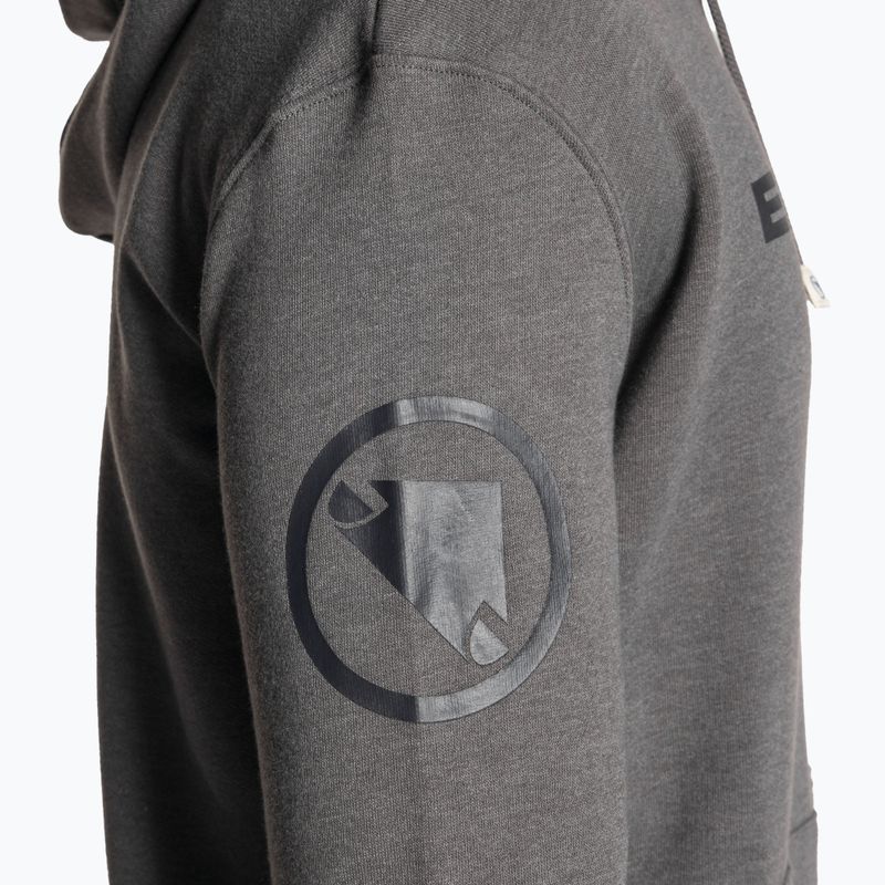 Bluza męska Endura One Clan Hoodie grey 4