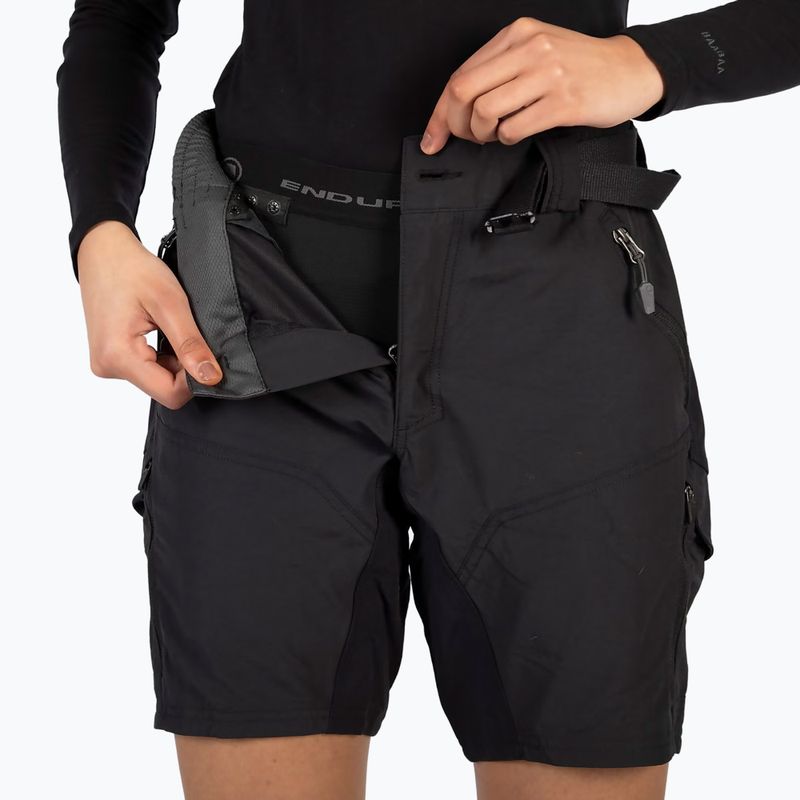 Spodenki rowerowe damskie Endura Hummvee Short black 6