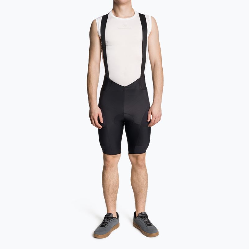 Spodenki rowerowe męskie Endura GV500 Reiver Bibshort black