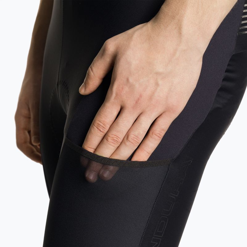 Spodenki rowerowe męskie Endura GV500 Reiver Bibshort black 4