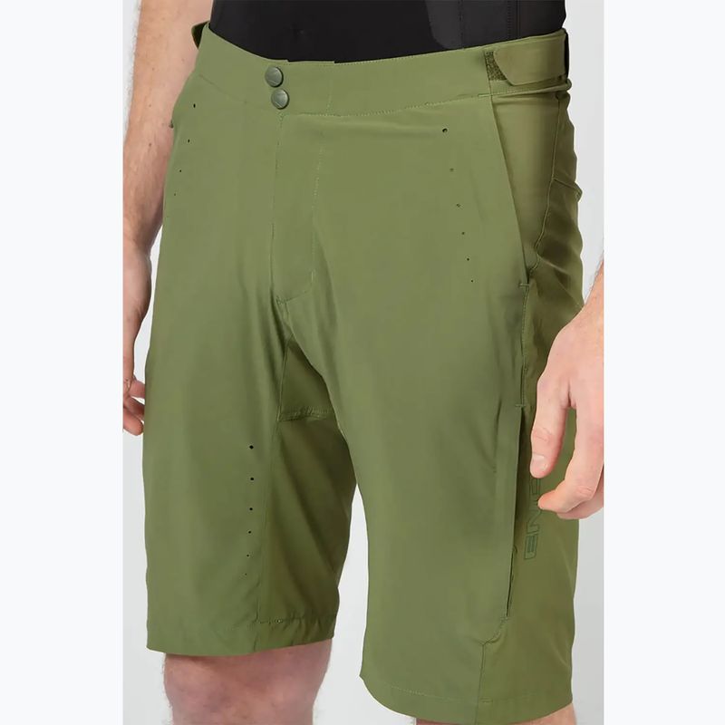 Spodenki rowerowe męskie Endura GV500 Foyle Baggy Short olive green 6