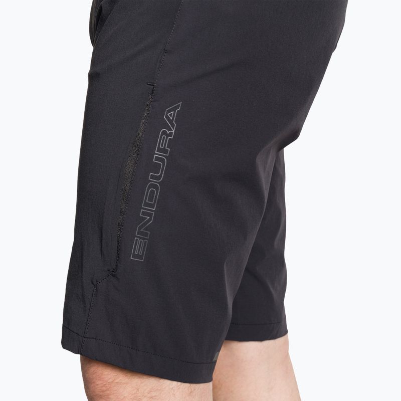 Spodenki rowerowe męskie Endura GV500 Foyle Baggy Short black 3