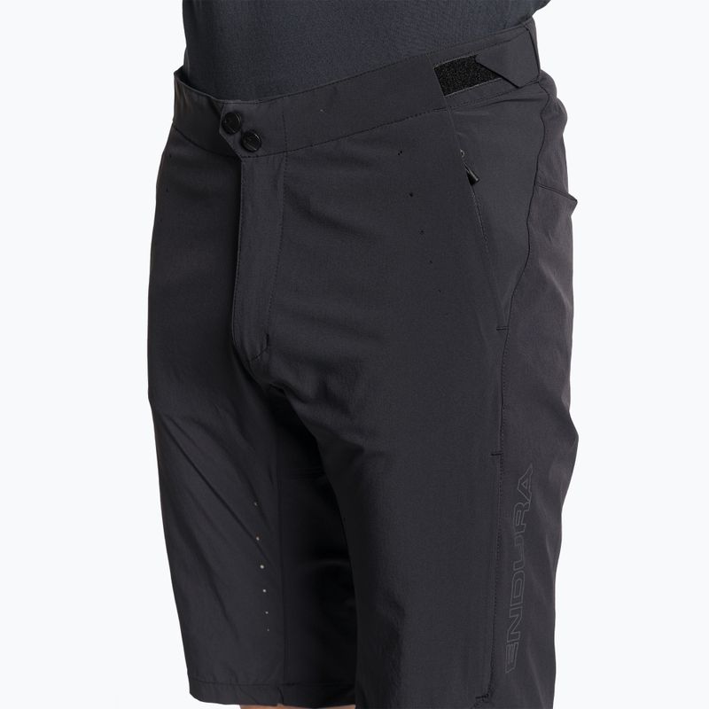 Spodenki rowerowe męskie Endura GV500 Foyle Baggy Short black 4