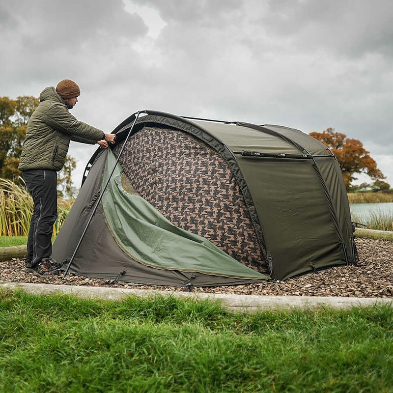 Namiot 1-osobowy Avid Carp HQ Dual Layer Bivvy One Man green 8