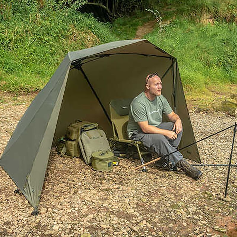 Parasol wędkarski Korum Pentalite Shelter 50" green 2