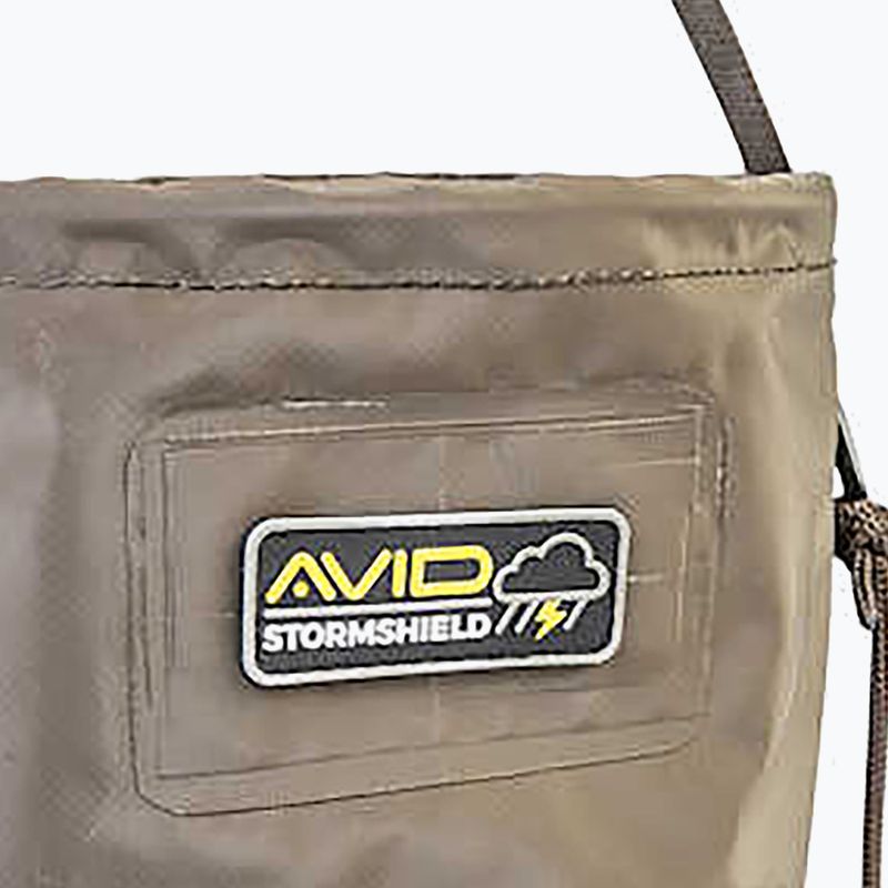 Wiadro karpiowe składane Avid Carp Stromshield Colapsible Bucket brown