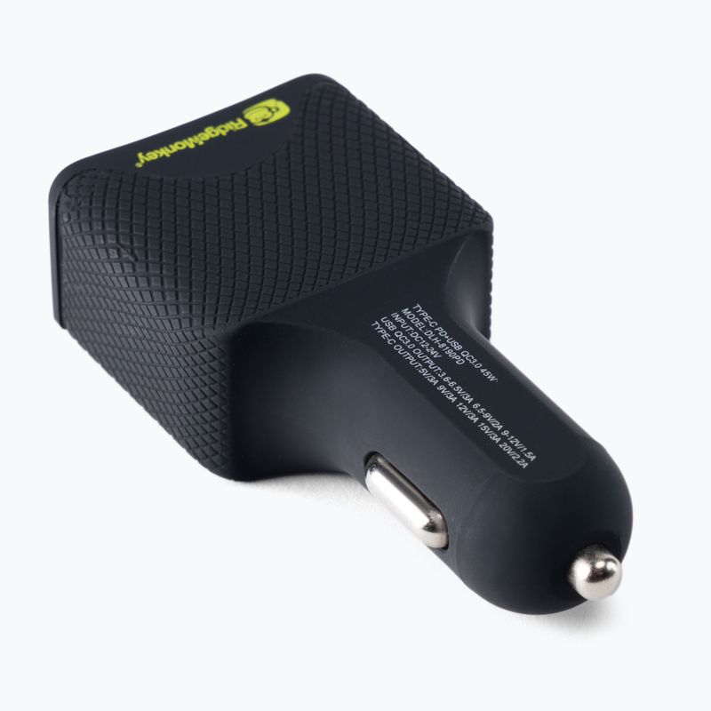Ładowarka samochodowa RidgeMonkey Vault 45W USB-C PD Car Charger czarna RM146