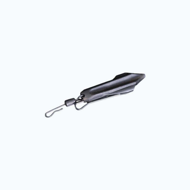 Klips karpiowy Ridge Monkey Connexion Uni Lead Clip Silt 5 szt. czarny RMT103