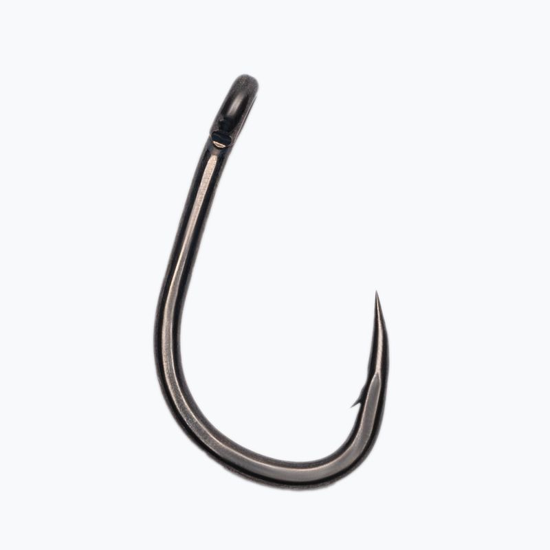 Haki RidgeMonkey Ape-X Snag Hook 2XX Barbed szare RMT242