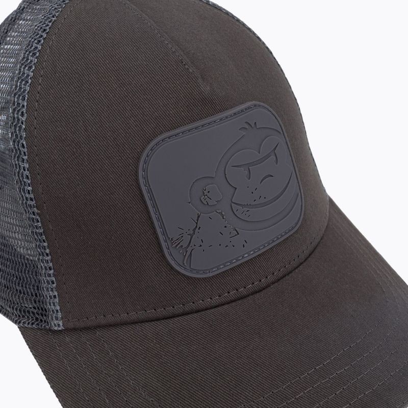 Czapka z daszkiem wędkarska męska RidgeMonkey APEarel Dropback Snapback szara RM294 5