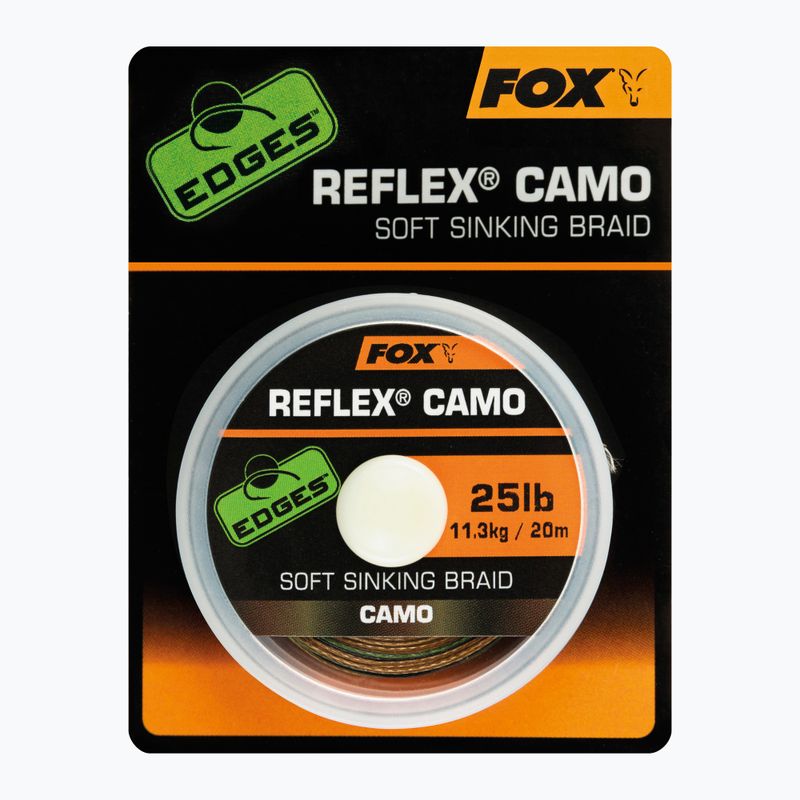 Plecionka karpiowa Fox International Reflex Camo camo