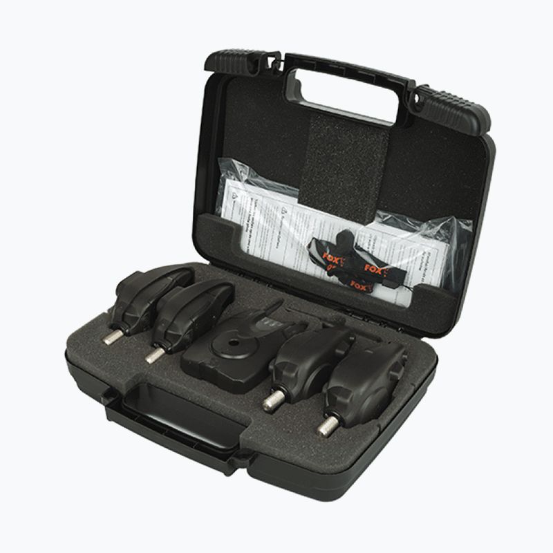 Sygnalizatory wędkarskie Fox International Micron MX 4 Rod Set black 4