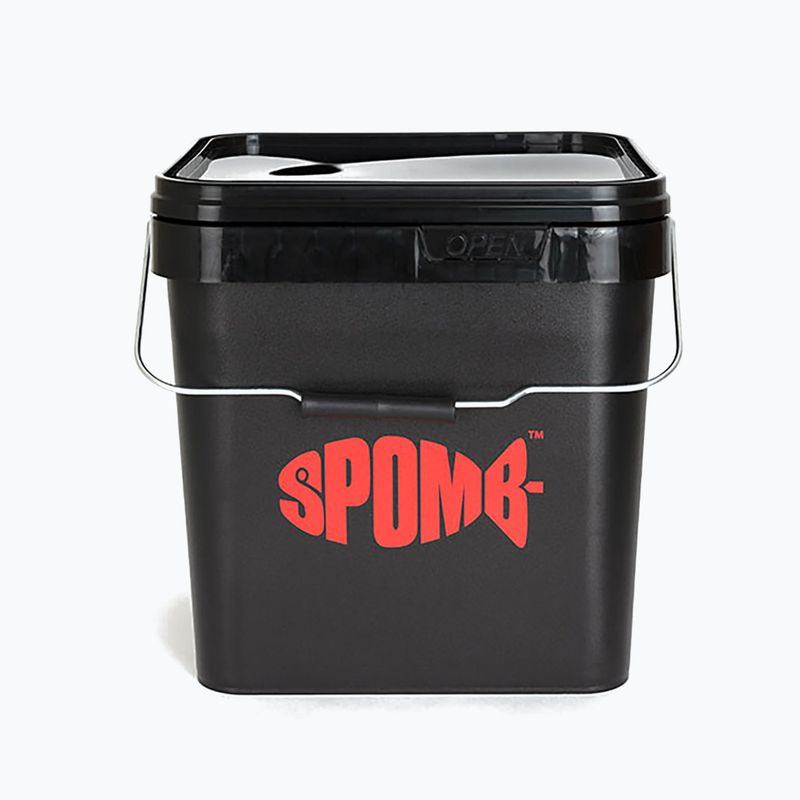 Wiaderko wędkarskie Spomb Square Bucket black 2