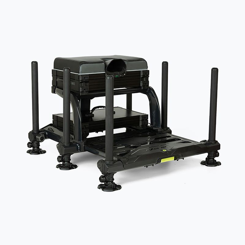 Podest wędkarski Matrix XR36 Pro Shadow Seatbox black/lime 7