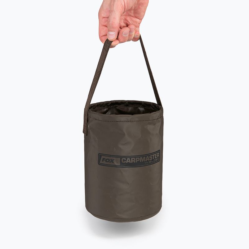Wiaderko karpiowe Fox International Carpmaster Water Bucket 4.5 l green 3