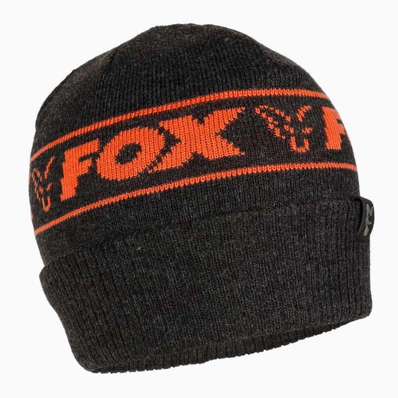 Czapka zimowa Fox International Collection Beanie black/orange