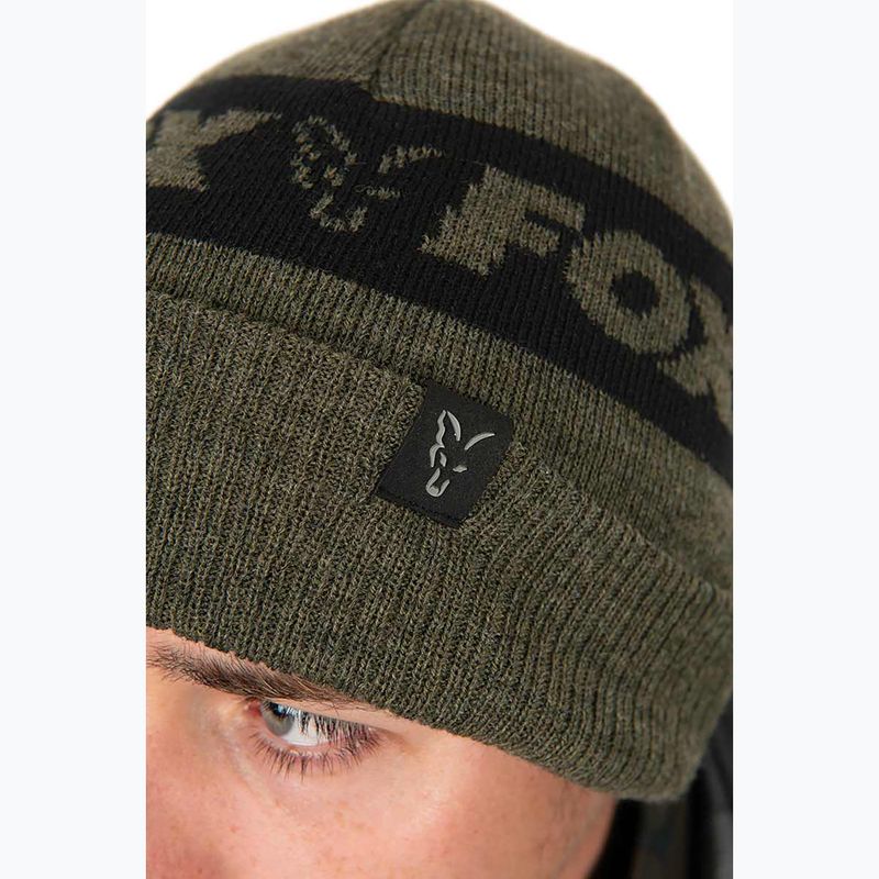 Czapka zimowa Fox International Collection Beanie green/black 4