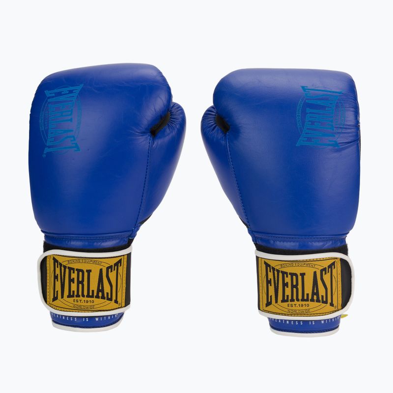 Rękawice bokserskie Everlast 1910 Classic niebieskie EV1910