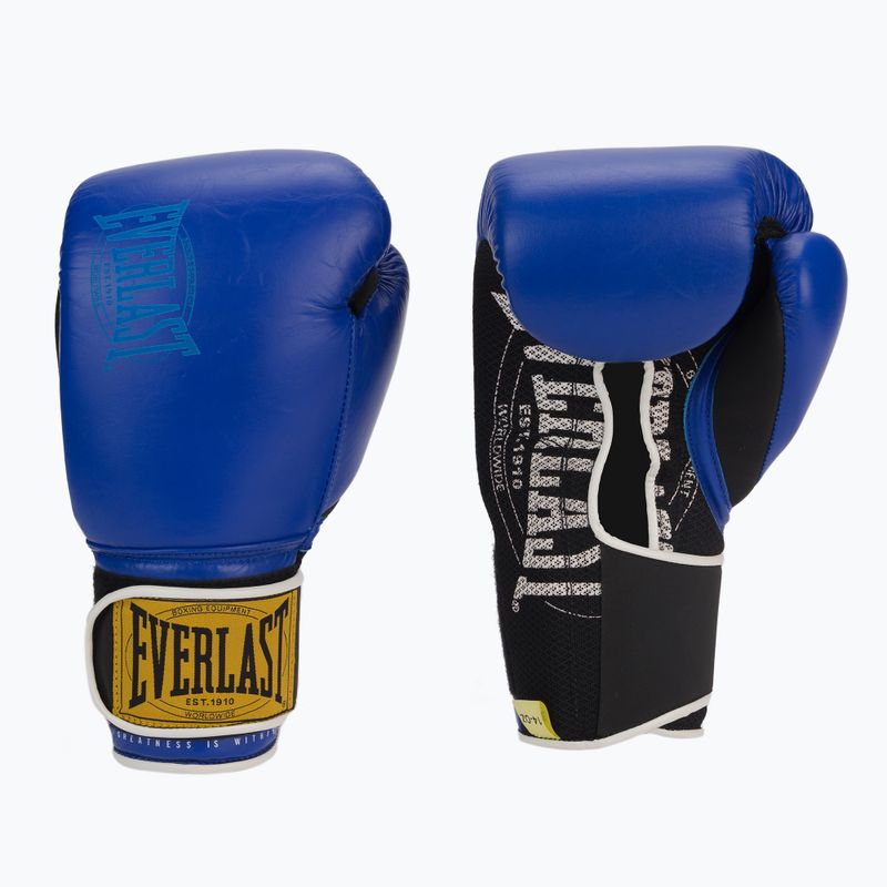 Rękawice bokserskie Everlast 1910 Classic niebieskie EV1910 3