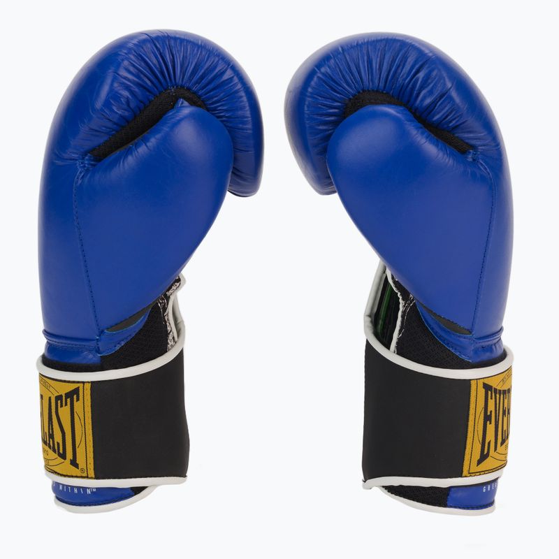 Rękawice bokserskie Everlast 1910 Classic niebieskie EV1910 4