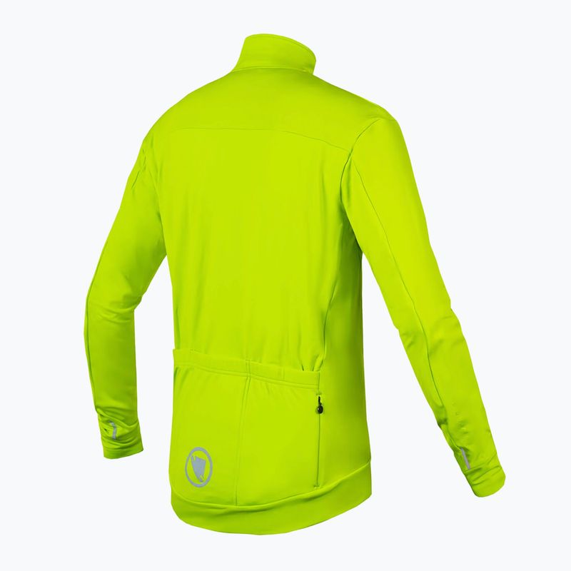 Bluza rowerowa męska Endura Xtract Roubaix hi-viz yellow 2