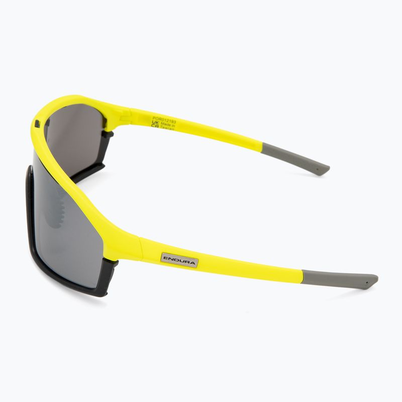 Okulary przeciwsłoneczne Endura Dorado II 3+1+1 hi-viz yellow/smoke tint/full platinum mirror 5