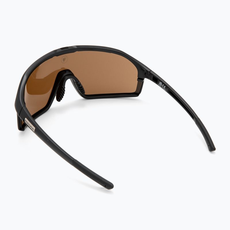Okulary przeciwsłoneczne Endura Dorado II 3+1+1 matt black/smoke tint /full gold mirror 3