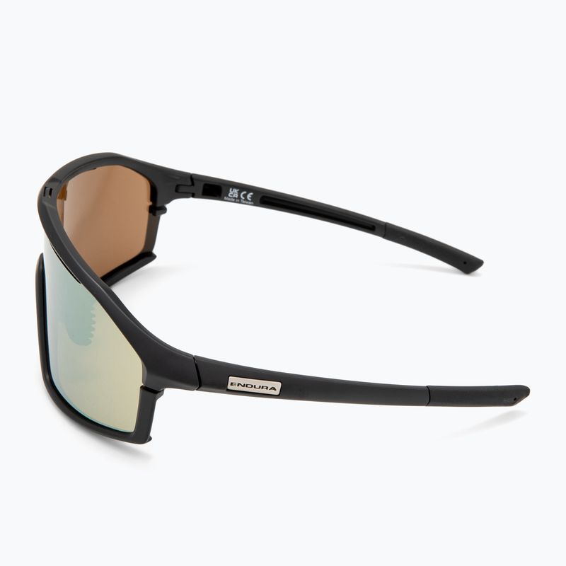 Okulary przeciwsłoneczne Endura Dorado II 3+1+1 matt black/smoke tint /full gold mirror 5