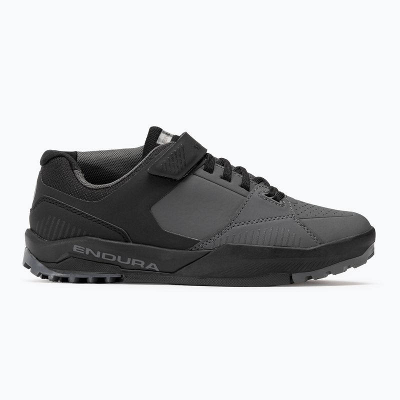 Buty rowerowe platformy męskie Endura MT500 Burner Flat black 2