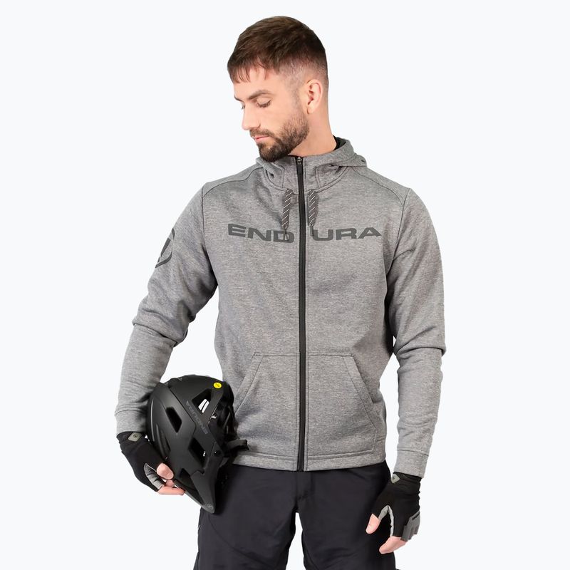 Bluza rowerowa męska Endura Hummvee Hoodie grey 5