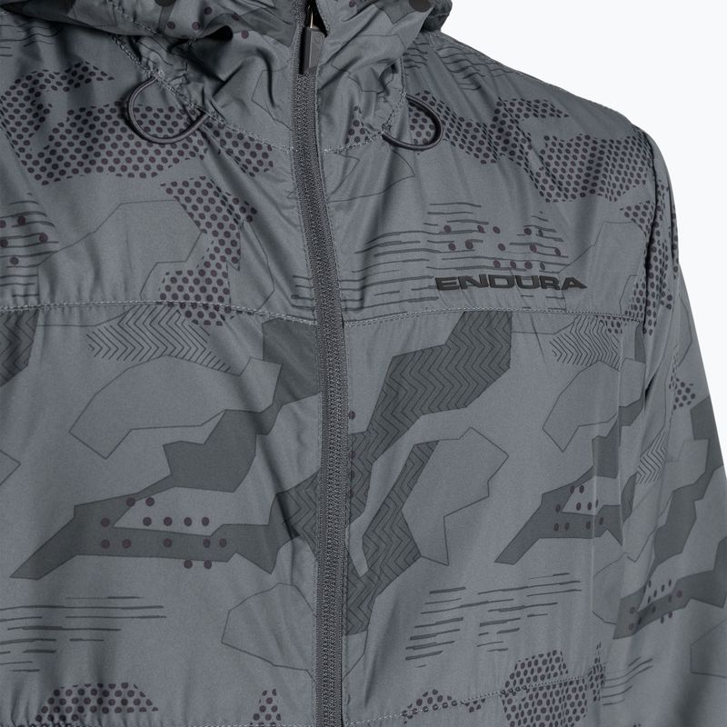 Kurtka rowerowa męska Endura Hummvee Windshell grey camo 3