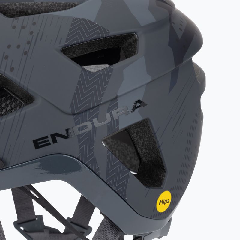 Kask rowerowy Endura Hummvee Plus MIPS grey camo 7
