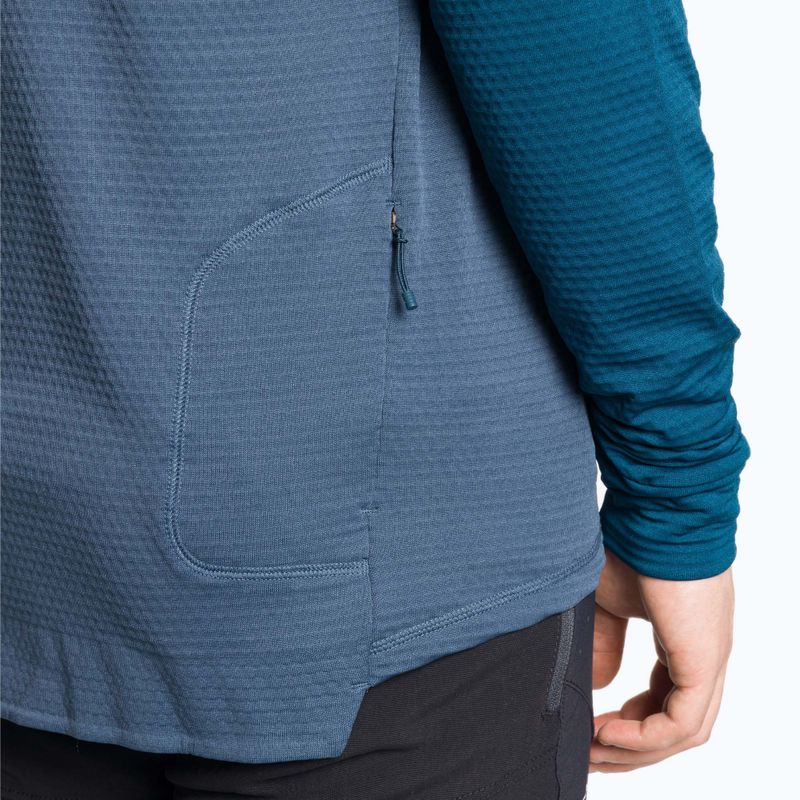 Longsleeve rowerowy męski Endura Singletrack Fleece ensign blue 5