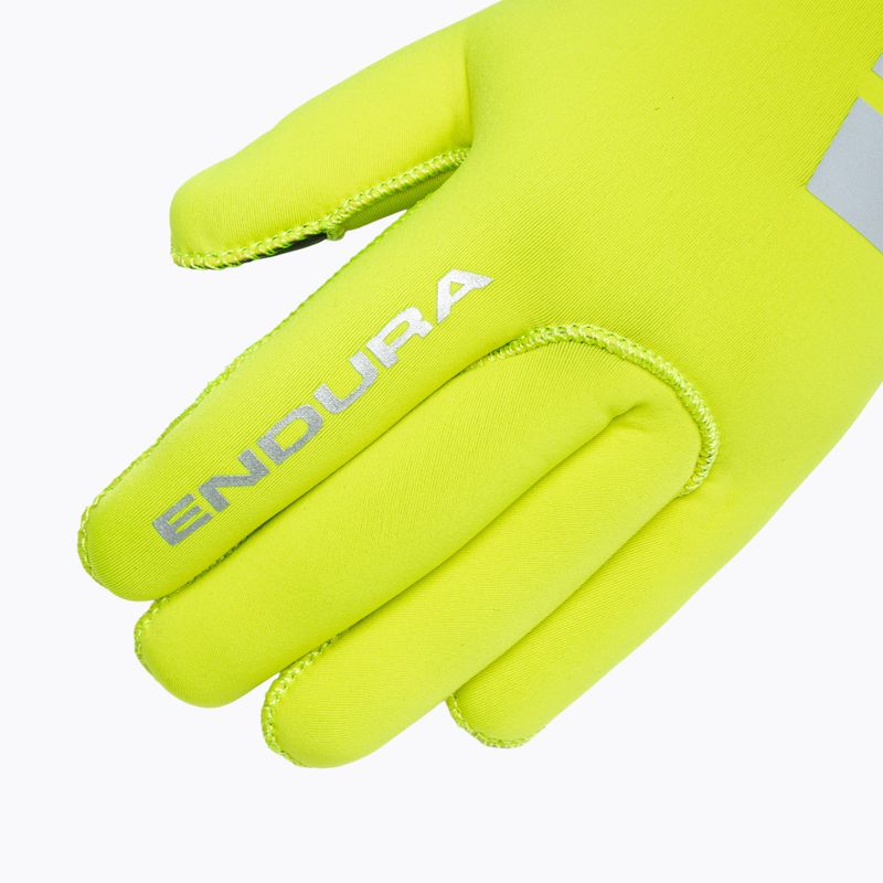 Rękawiczki rowerowe męskie Endura FS260-Pro Nemo Glove II hi-viz yellow 4