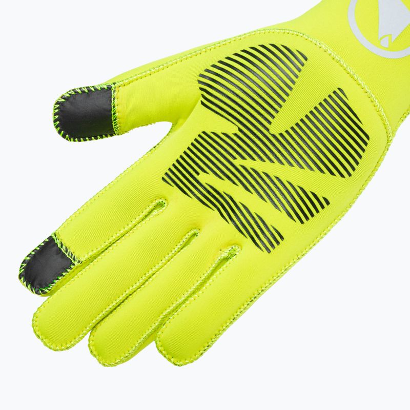 Rękawiczki rowerowe męskie Endura FS260-Pro Nemo Glove II hi-viz yellow 6