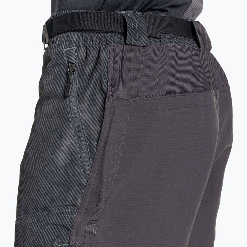 Spodenki rowerowe męskie Endura Hummvee Short anthracite 3