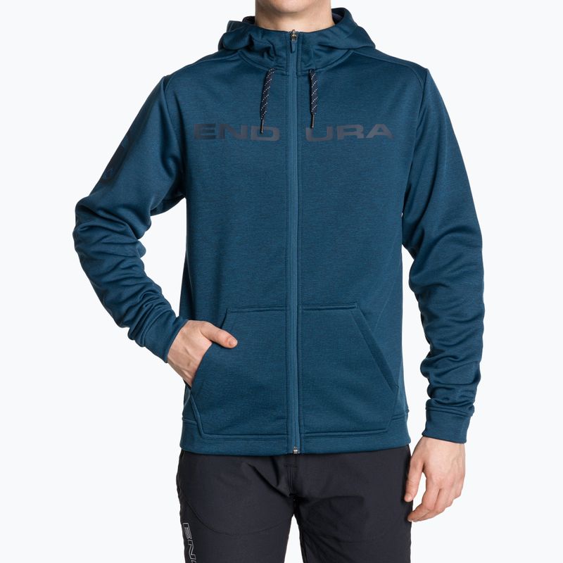 Bluza rowerowa męska Endura Hummvee Hoodie bluberry