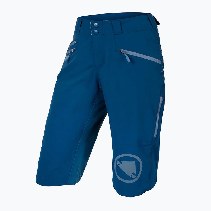 Spodenki rowerowe damskie Endura Singletrack II Short blueberry